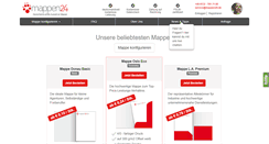 Desktop Screenshot of mappen24.de